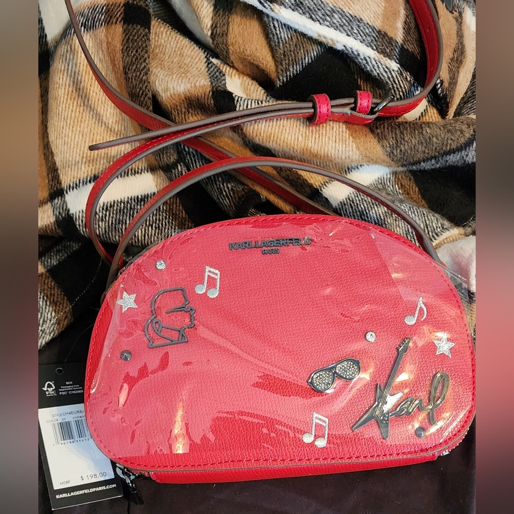 Karl Lagerfeld, Gorgeous Red handbag!